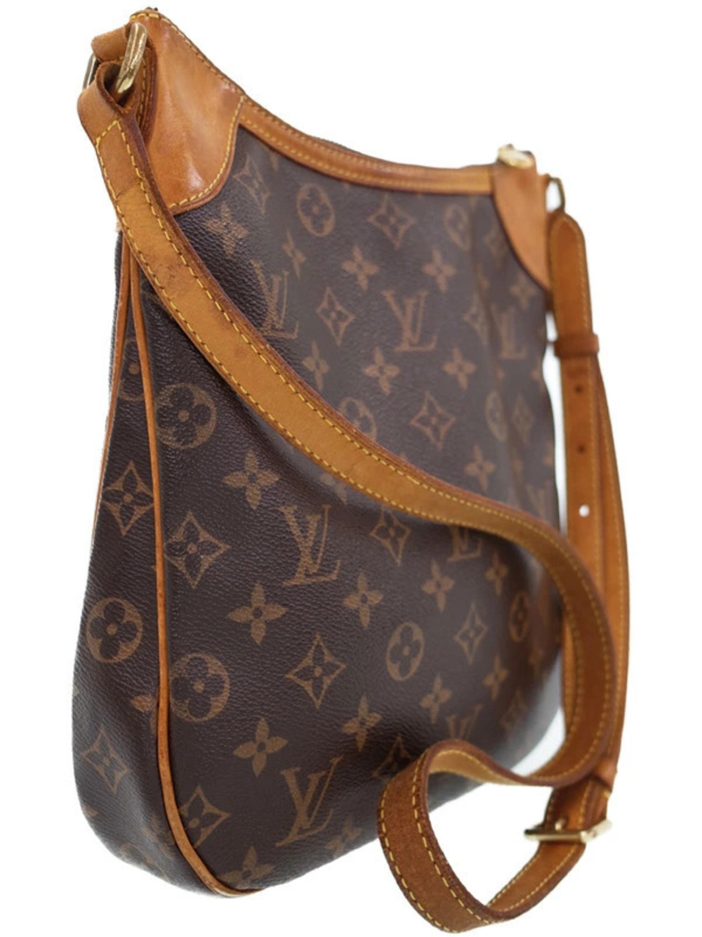 Louis Vuitton Odeon Shoulder Bag Monogram Brown